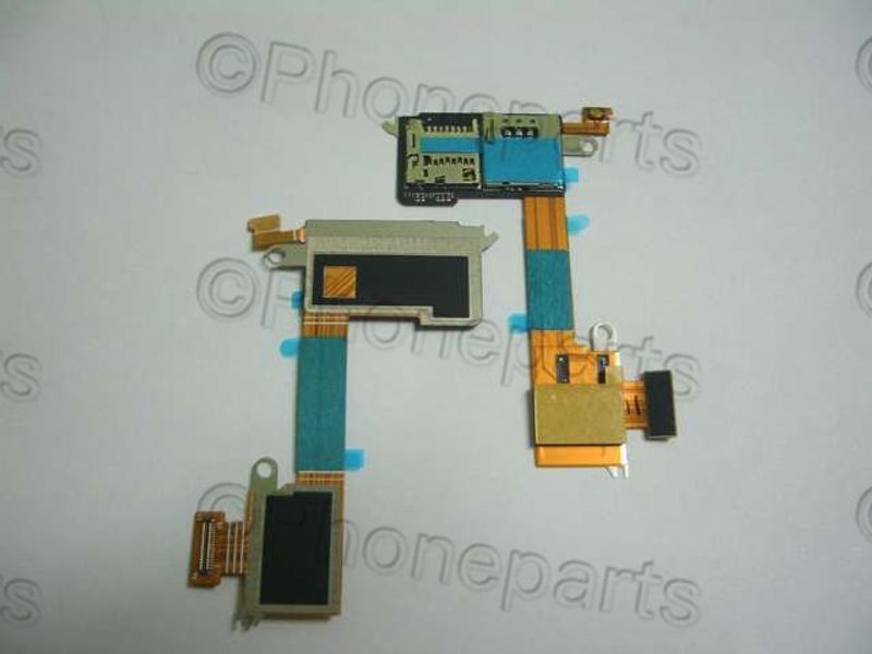 Cable Flex Lector Sim y Tarjeta Memoria y Botón Sony M2 Aqua D2403 D2406