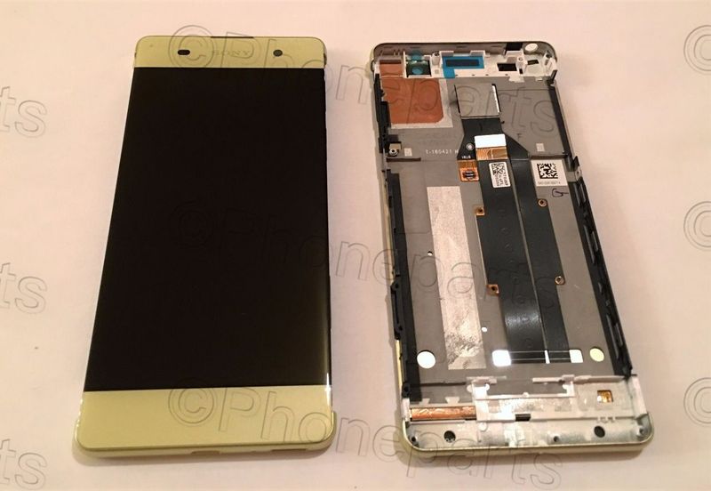 Pantalla Completa Sony Xperia XA F3111 F3112 F3113 F3115 F3116 Lima Oro con Marco