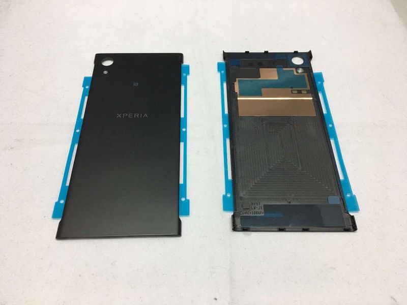 Tapa Batería con Pegatina Doble Cara Sony Xperia XA1 G3121, G3125, G3123, G3112, G3121, G3116 Negro