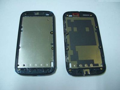 Carcasa Intermedia Nokia Lumia 510 Negro con Pega Doble Cara Digitalizador Marco