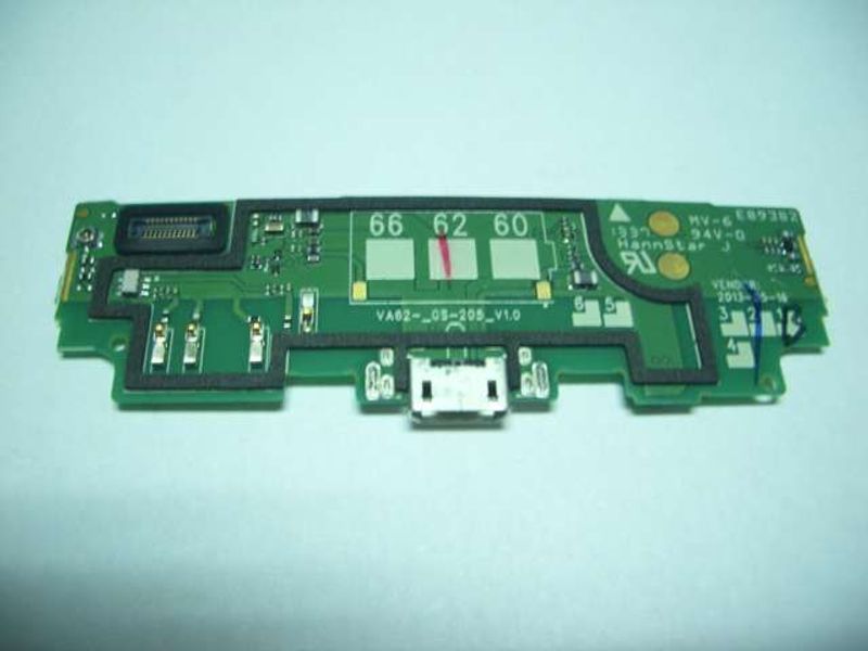 Placa con Conector Carga Micro USB i Micro Nokia Lumia 625