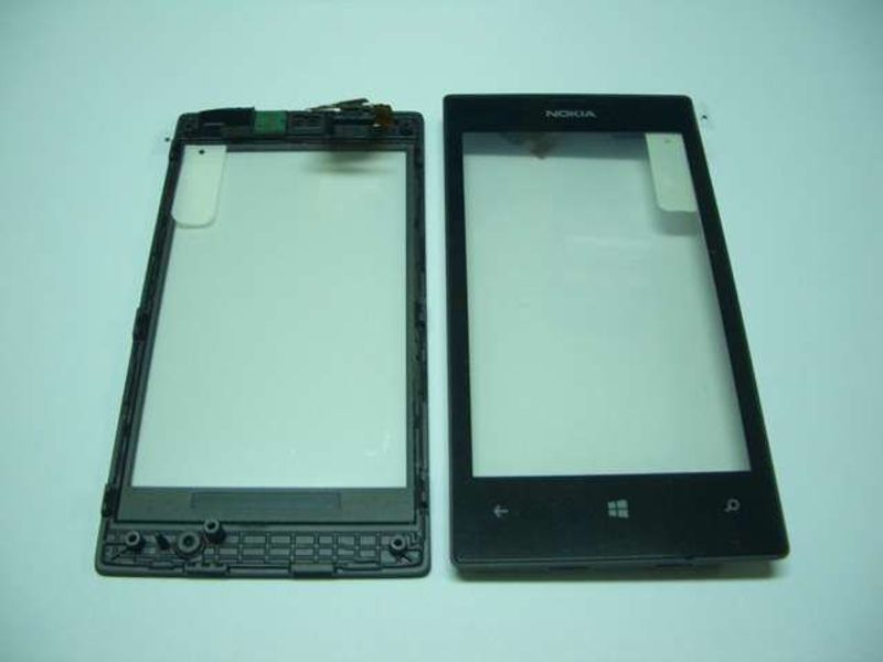 Digitalizador / Pantalla Táctil con Marco Nokia Lumia 520 Negro
