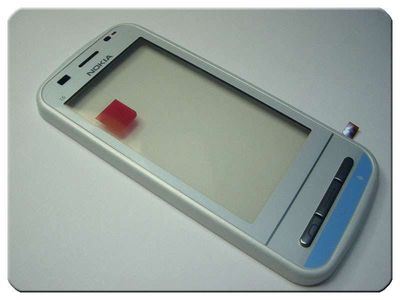 Carcasa Frontal Digitalizador Nokia C6-00 Blanca Con Teclado y A