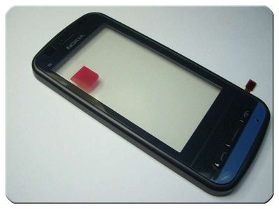 Carcasa Frontal Digitalizador Nokia C6-00 Negra Con Teclado y Al