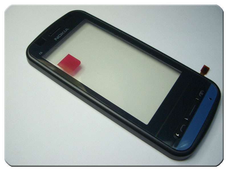 Carcasa Frontal Digitalizador Nokia C6-00 Negra Con Teclado y Al