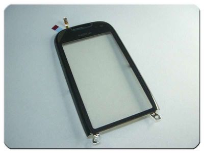 Carcasa Frontal Digitalizador / Pantalla Tactil Nokia C7-00 Negr