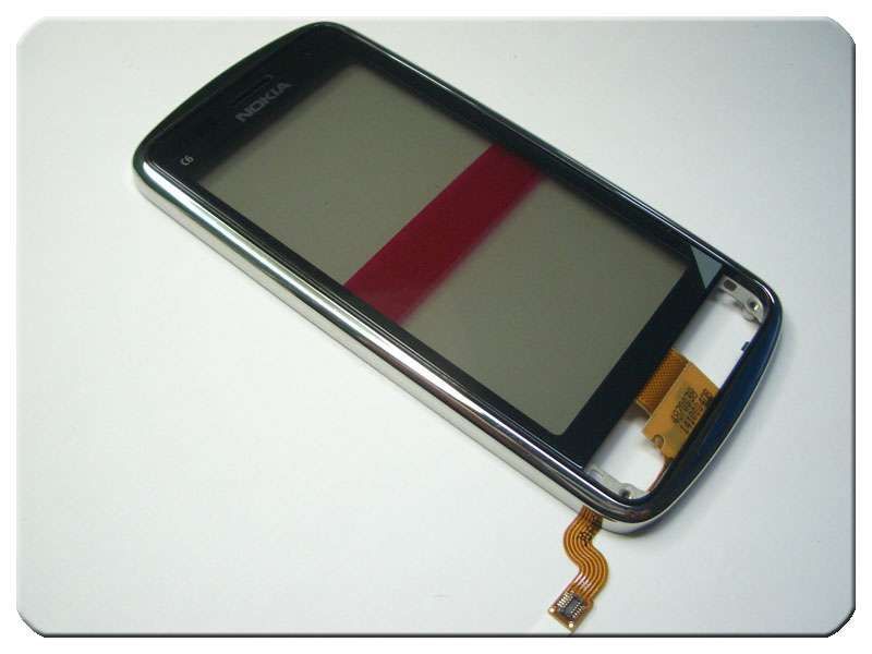 Carcasa Frontal Digitalizador / Pantalla Tactil Nokia C6-01 Pla