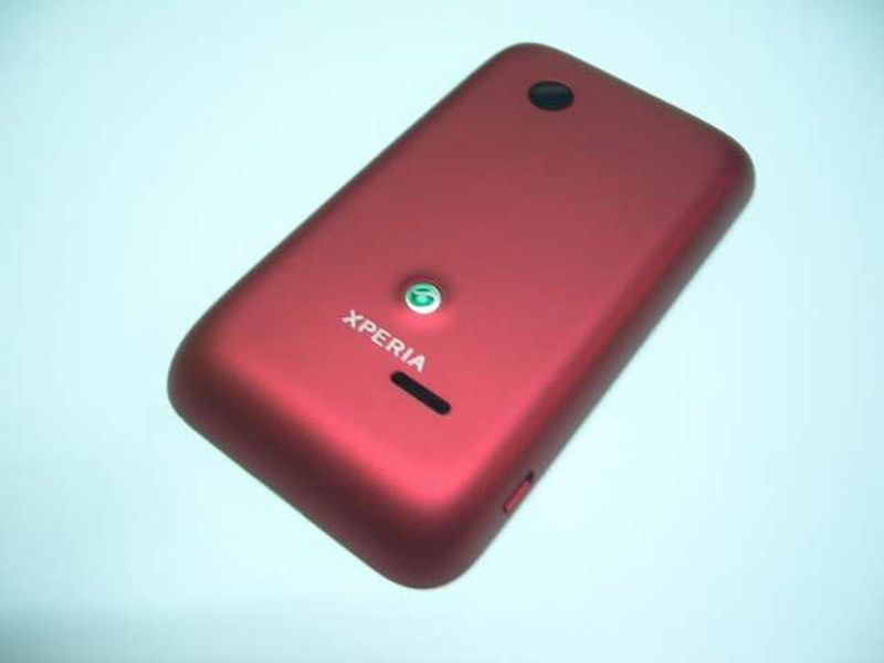 Tapa Batería Sony ST21i Xperia Tipo Roja
