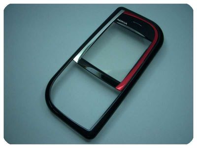 Carcasa Frontal Nokia 7610 Negra/Roja