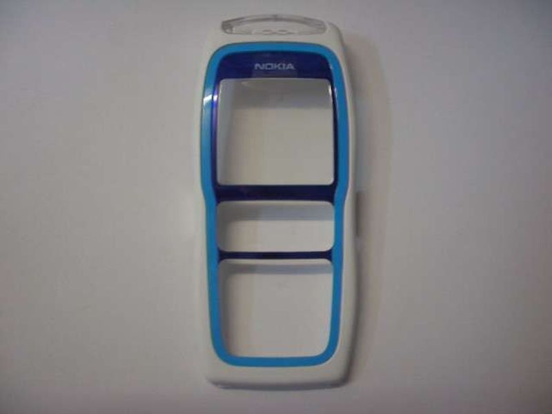 Carcasa Frontal Nokia 3220 Blanca/Azul