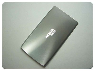 Tapa Batería Nokia E52, E55 Aluminio Blanco