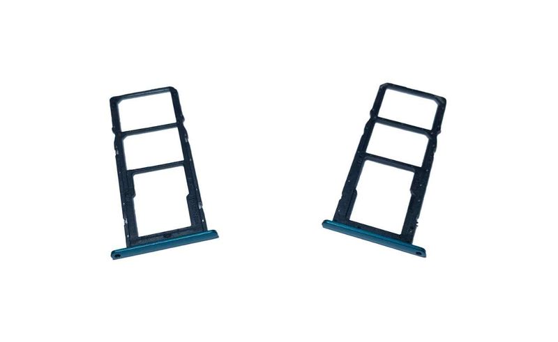 Bandeja Porta Doble SIM + MicroSD Huawei Psmart 2021 Verde