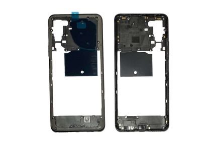 Carcasa Intermedia Trasera Chasis Huawei Psmart 2021 Negro (PPA-L22B)