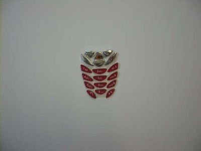 Teclado Nokia 8310 Rojo