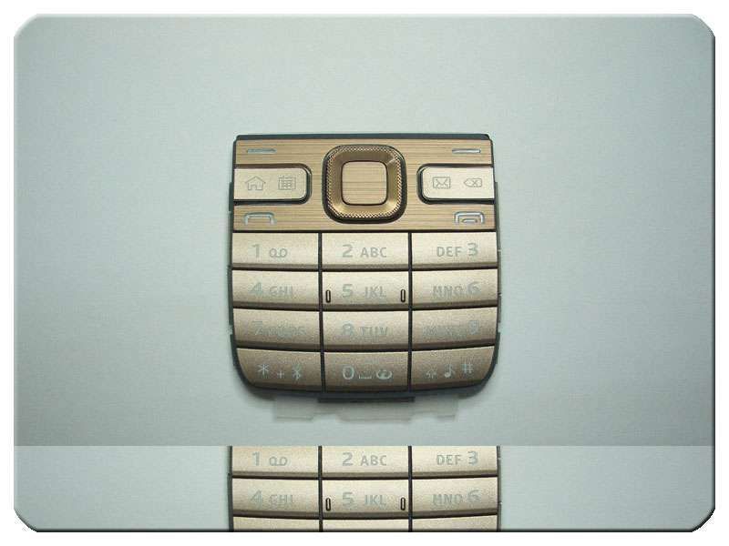Teclado Nokia E52 Dorado