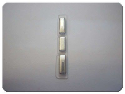 Botones Laterales Nokia E72 Plata