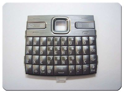 Teclado Nokia E72 Gris Oscuro