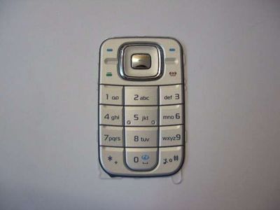 Teclado Nokia 6267 Plata