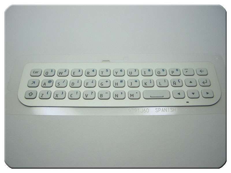 Teclado QWERTY Nokia N97 Mini Blanco