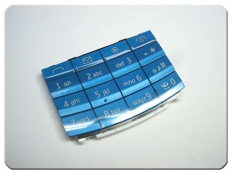 Teclado Nokia X3-02 Azul