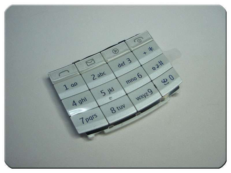 Teclado Nokia X3-02 Blanco