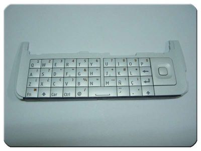 Teclado QWERTY Nokia C6-00 Blanco