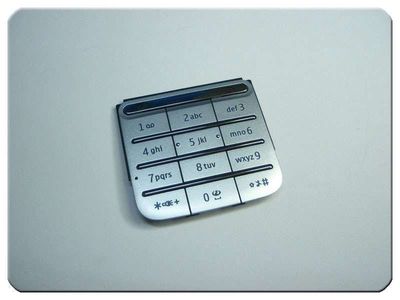 Teclado Nokia C3-01 Plata