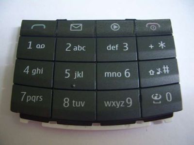 Teclado Nokia X3-02 Gris