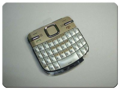 Teclado Nokia C3-00 Dorado