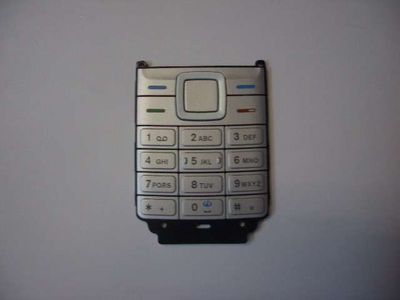 Teclado Nokia 5070 Plata