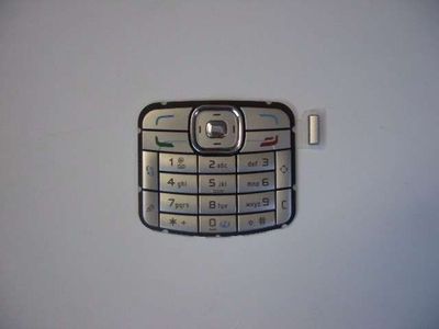 Teclado Nokia N70 Plata