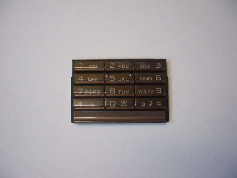 Teclado Numérico Nokia 8800 Arte Marrón Sapphire