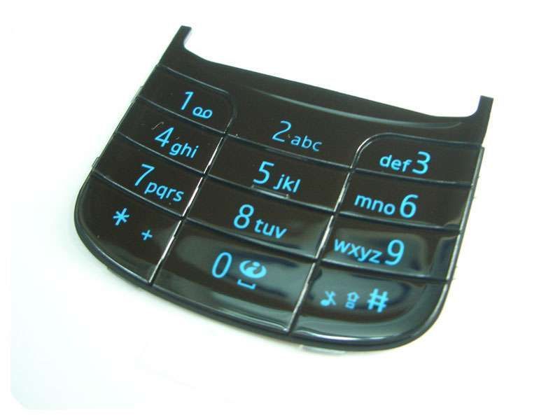 Teclado Numérico Nokia 6260 Slide Negro / Azul
