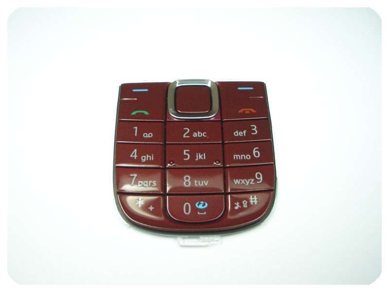 Teclado Numérico Nokia 3120c Rojo