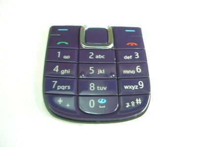 Teclado Numérico Nokia 3120c Lila (Plum White)