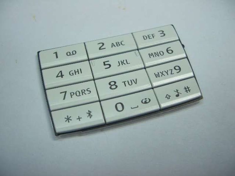 Teclado Numérico Nokia E66 Blanco
