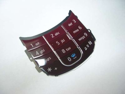 Teclado Numérico Nokia 3600 Slide Vino