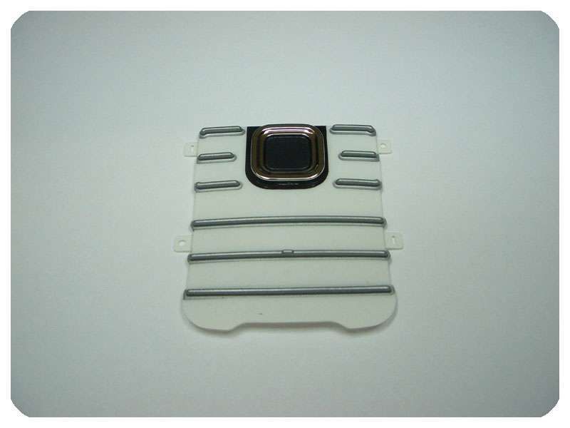 Teclado Nokia 7210 Supernova Plata