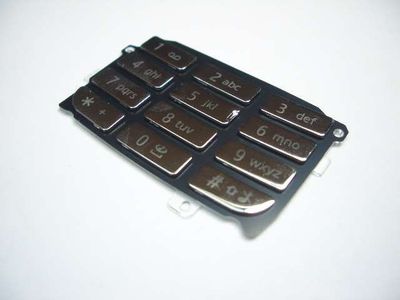 Teclado Numérico Nokia 7610 Supernova Plata