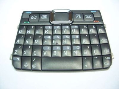 Teclado Nokia E71 Gris Oscuro