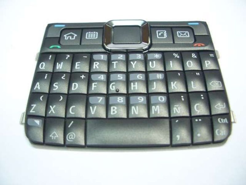 Teclado Nokia E71 Gris Oscuro