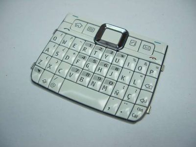 Teclado Nokia E71 Blanco