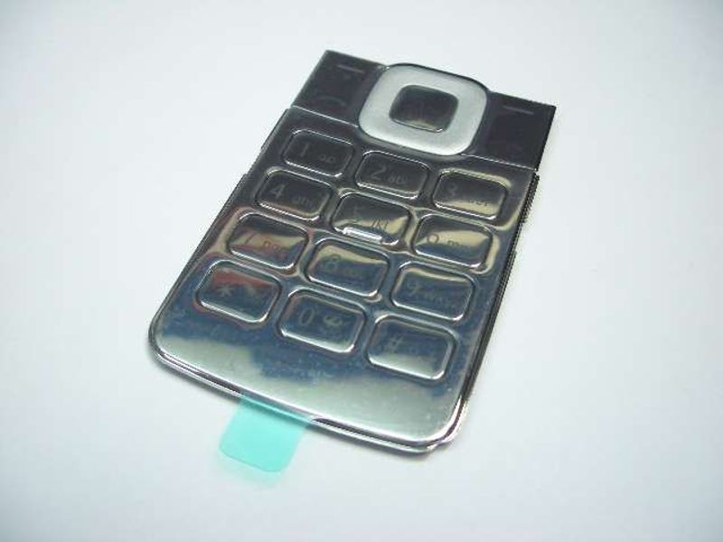 Teclado Nokia 7510 Supernova Plata