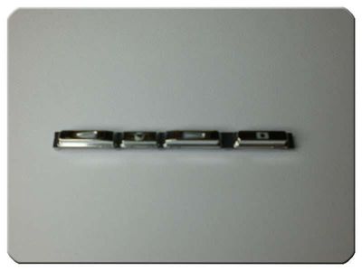 Botones Laterales Nokia E75 Plata