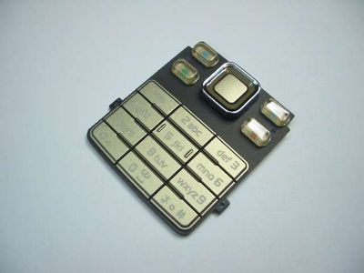 Teclado Nokia 6300 Dorado (Gold)