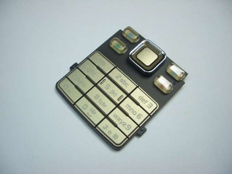 Teclado Nokia 6300 Dorado (Gold)