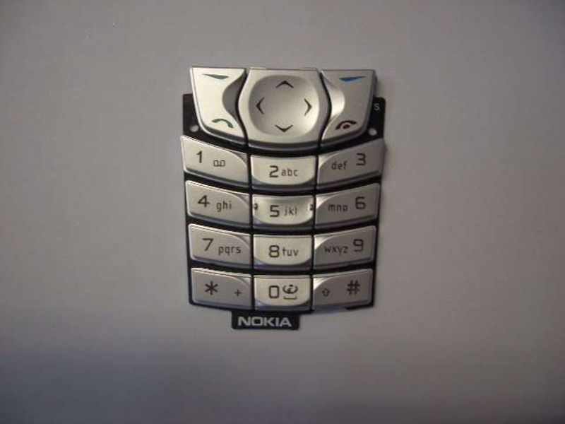 Teclado Nokia 6610i Plata