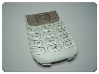 Teclado Nokia 3710 Fold Blanco / Rosa