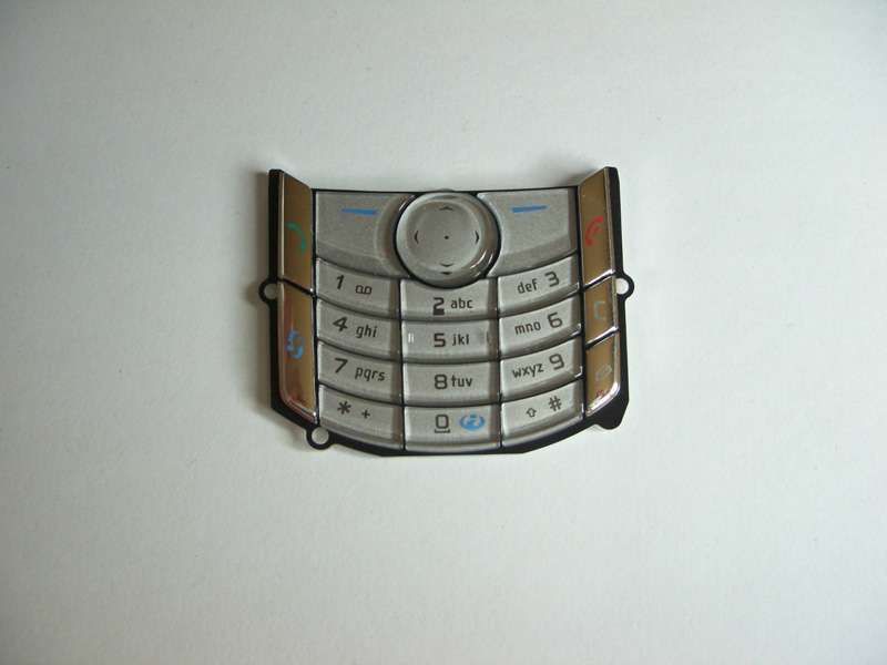Teclado Nokia 6680 Plata