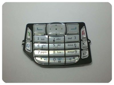 Teclado Nokia 6670 Plata